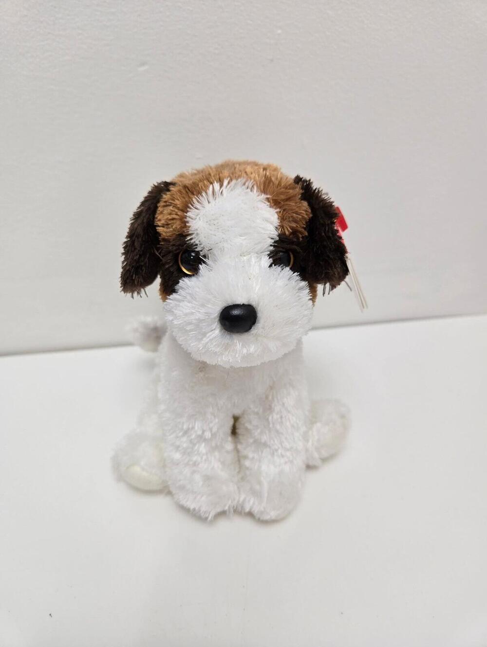 Ty Beanie Baby “Yodel” the St. Bernard Dog - with Small Eyes (6 inch)
